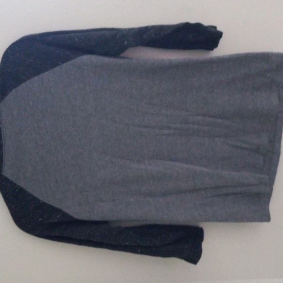 Black and Grey Mickey Mouse Raglan Shirt Size S - Picture 3 of 3